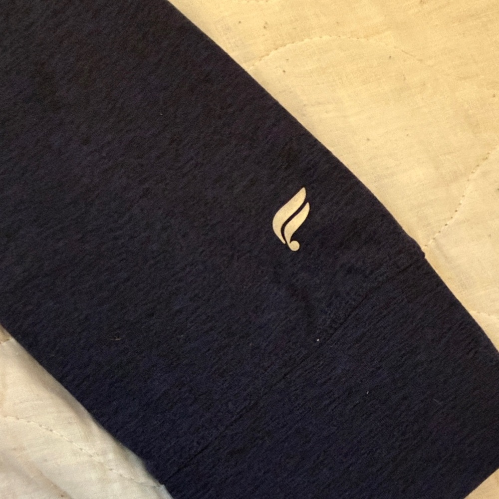 Fabletics Navy Blue Off-Shoulder Jumpsuit - Picture 4 of 14
